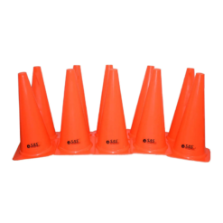 Sports Agility Training Marker Cones (Set of 10)