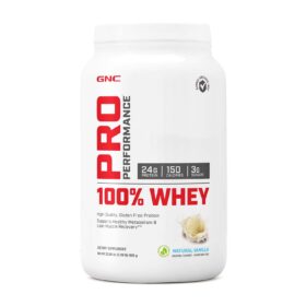 GNC Pro Performance 100% Whey Protein Powder