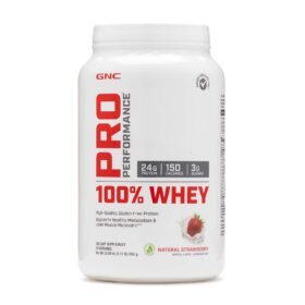 GNC Pro Performance 100% Whey Protein Powder