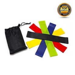 Resistance Loop Exercise Bands for Workout | Set of 5 Resistance Band