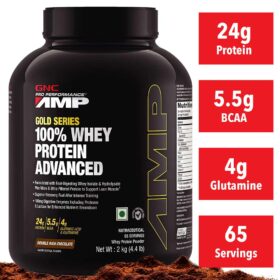 GNC AMP Gold Series 100% Whey Protein Advanced