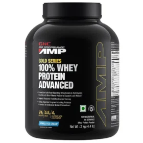 GNC AMP Gold Series 100% Whey Protein Advanced