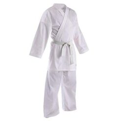 Premium White Karate Uniform with Belt - Cotton Martial Arts Gi for Training and Competition - IKL Store