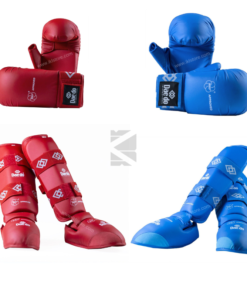 Karate gloves sale and shin guards