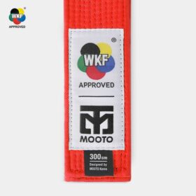 Mooto WKF Approved Karate Fighter Belt