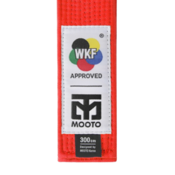 Mooto WKF Approved Karate Fighter Belt