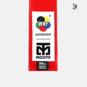 Mooto wkf approved karate kata belt