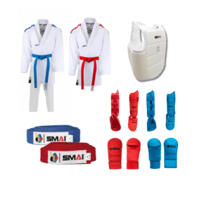 Smai WKF Approved Complete Karate Kit With Body Protector