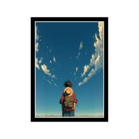 Luffy One Piece Aesthetic Wall Frame