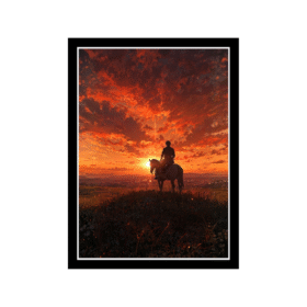 Attack on Titan Sunset Wall Frame