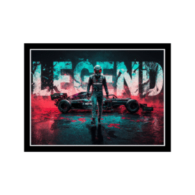 Motorsport Legend Neon Wall Frame