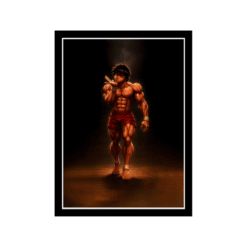 Baki Unbreakable Spirit Wall Frame