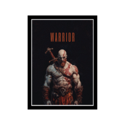 God of War Warrior Wall Frame