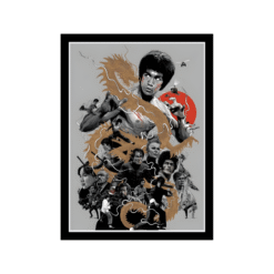 Bruce Lee Cinematic Wall Frame