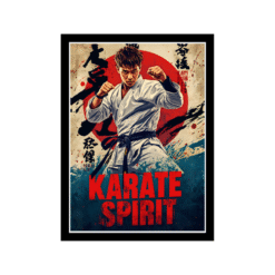 Karate Spirit Wall Frame