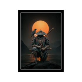 The Dark Samurai Wall Frame