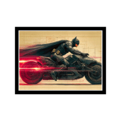 Batman Velocity of the Night Wall Frame