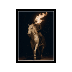 Ghost Rider The Infernal Horseman Wall Frame