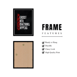 Quotes Wall Frame