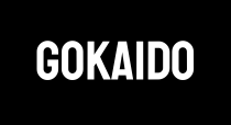 Official Gokaido brand logo in white text on a black background - IKL Store