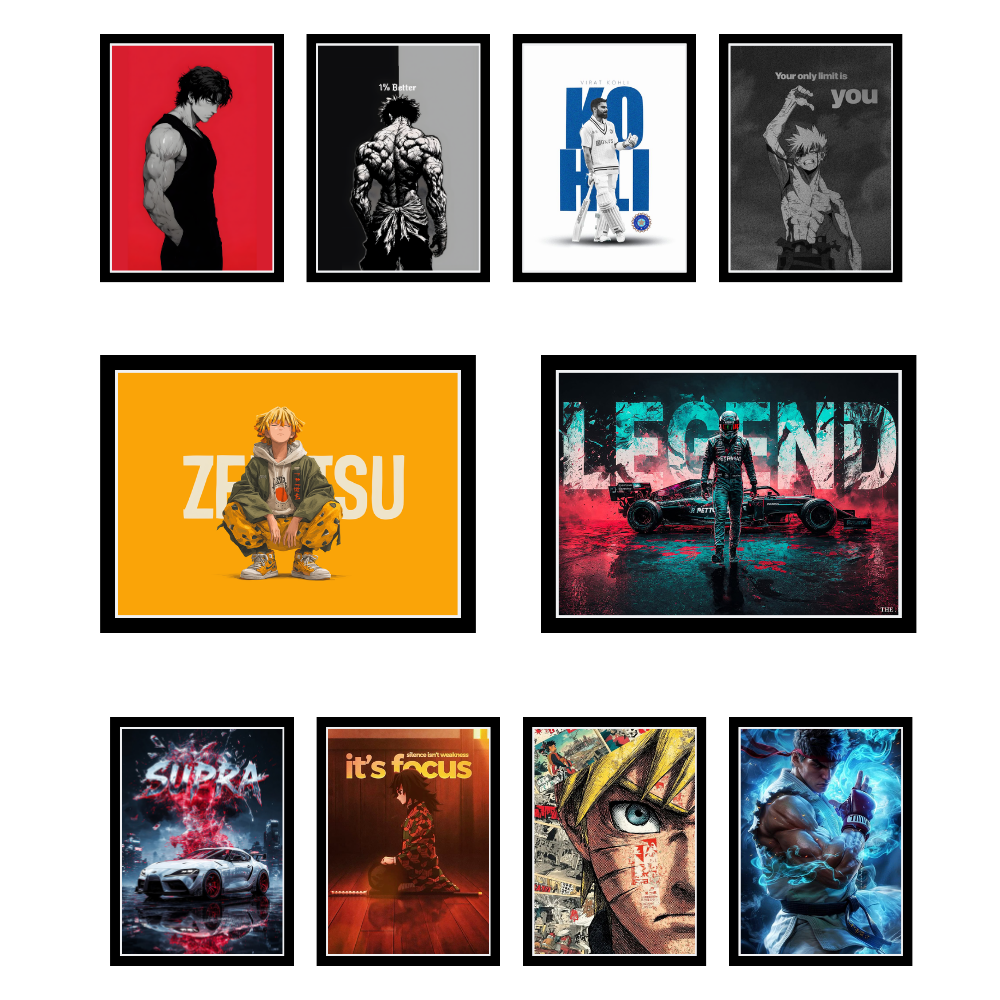wall frames collage