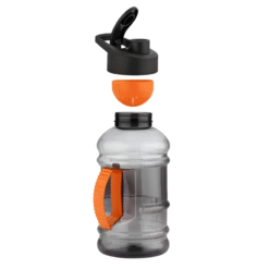 Sports Gallon Water Bottle with Mixer Ball and Strainer