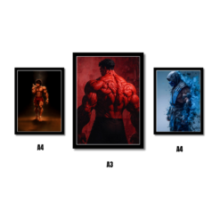 Martial Arts Wall Frame Combo