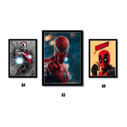 Super Heroes Wall Frame Combo
