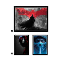 Super Heroes Wall Frame Combo