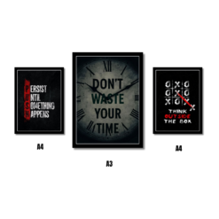 Quotes Wall Frame Combo
