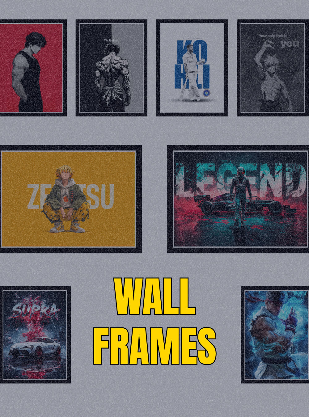 wall frames banner